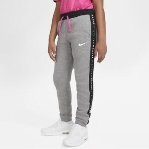 Nike Hybrid Kylian Gray Girls Jogger Sweatpants Size Large